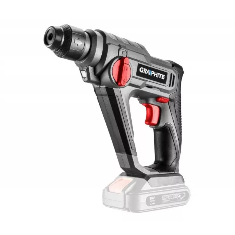 GRAPHITE 58G009 Rotary Hammer SDS Plus Energy+ 18V 900 RPM