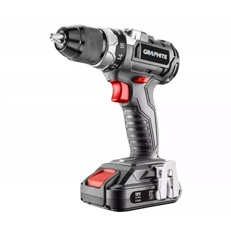 GRAPHITE 58G019 Besepetinis Gręžtuvas Energy+ 18V 1700 RPM