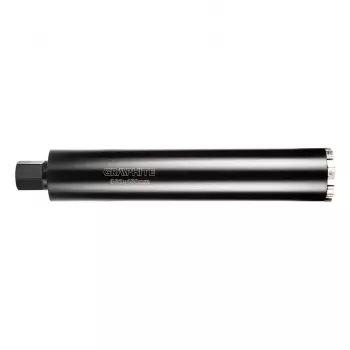 GRAPHITE deimantinis kiauryminis pjūklas 82 mm x 450 mm M22, skirtas gręžimo staklei 58G540