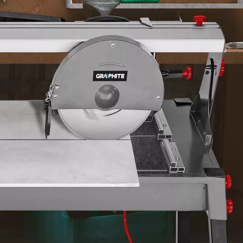 GRAPHITE TOP-59G891 Rankinis plytelių pjaustytuvas 600 mm su volframo karbido disku