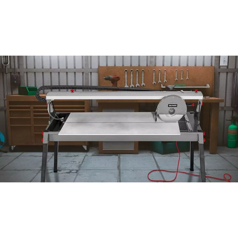 GRAPHITE TOP-59G891 Rankinis plytelių pjaustytuvas 600 mm su volframo karbido disku