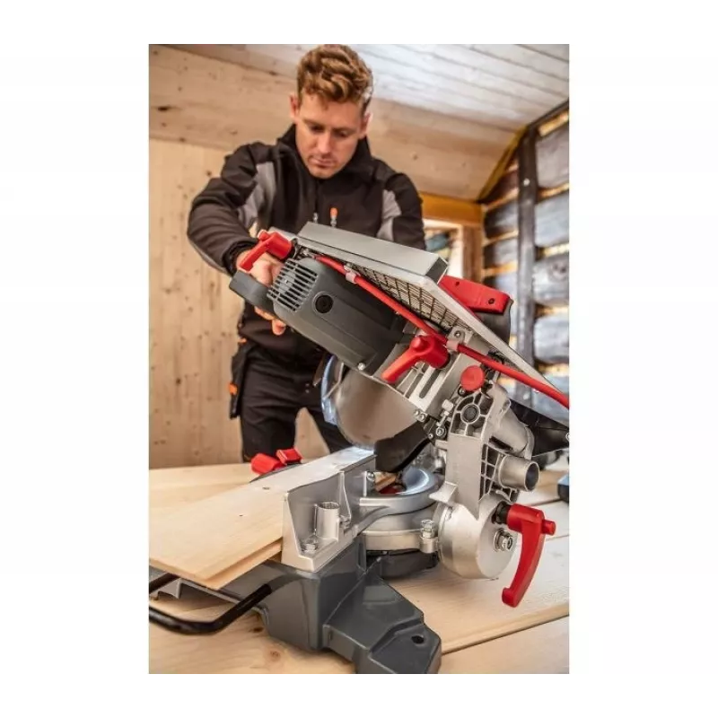 GRAPHITE universalus pjūklas 1600W, 254 mm diskas, 30 mm anga