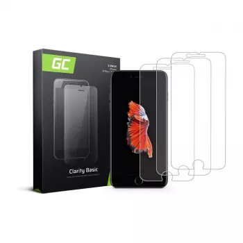 Green Cell 3x Screen Protector GC Clarity, skirtas Apple iPhone 6 Plus / 6S Plus / 7 Plus / 8 Plus