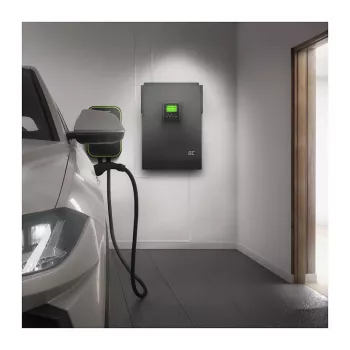Green Cell ne tinklo saulės keitiklis 3000W 48V gryno sinusoidės su MPPT įkrovikliu