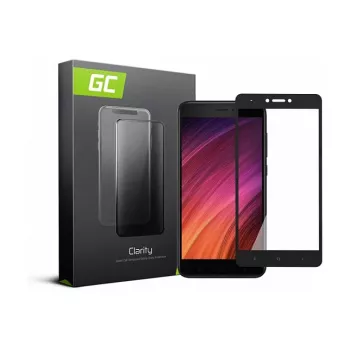 Green Cell ekrano apsauga Xiaomi Redmi Note 4X grūdintas stiklas GC Clarity 9H karinio lygio nematomas dangtelis