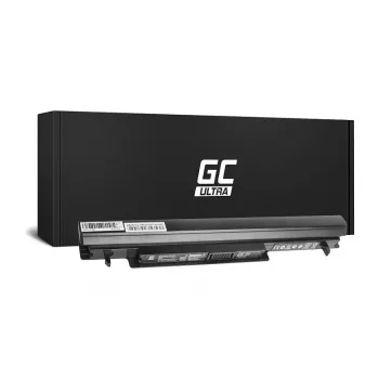 Green Cell ULTRA nešiojamojo kompiuterio baterija AS47ULTRA, skirta Asus K56 R505 S46 S56 – 14.4V 3400mAh, 49Wh, 4 elementų Li-ion, juoda