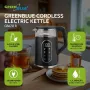 GREENBLUE Cordless Kettle GB670 B 1.7L 2200W Black/Silver