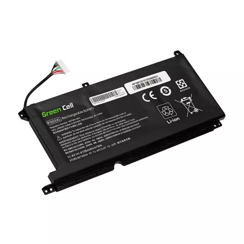 Greencell nešiojamojo kompiuterio baterija, skirta HP Pavilion 15-EC serijai, 4150mAh 11.55V 48Wh Li-ion