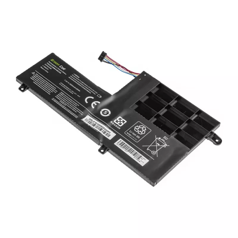 Greencell LE161 Laptop Battery 7.6V 3500mAh Li-Polymer, skirta Lenovo Yoga 3 14 / Yoga 700 14ISK (L14L2P21, L14M2P21)