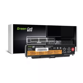 GREENCELL LE89PRO nešiojamojo kompiuterio baterija, skirta Lenovo ThinkPad T440/T540/W540/L440/L540/E540 – 11.1V 5200mAh 6 elementų, juoda