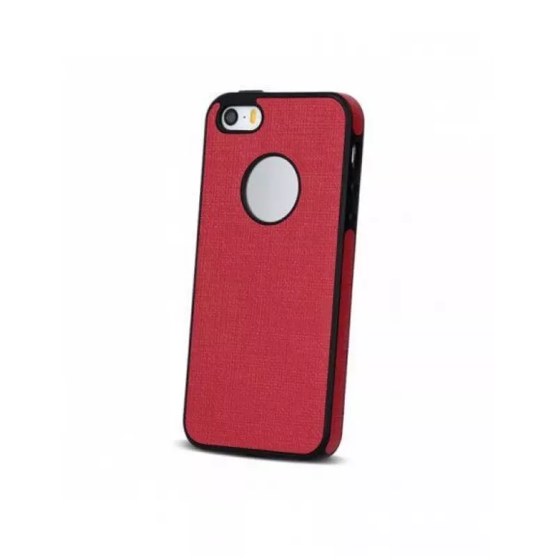 GreenGo Cloth TPU Case for Samsung Galaxy S8 (SM-G950) - Red