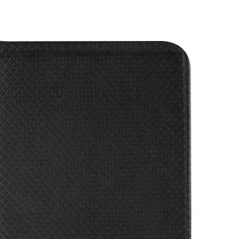 GreenGo Samsung Galaxy Xcover 3 išmanusis magnetinis atverčiamas dėklas juodos spalvos