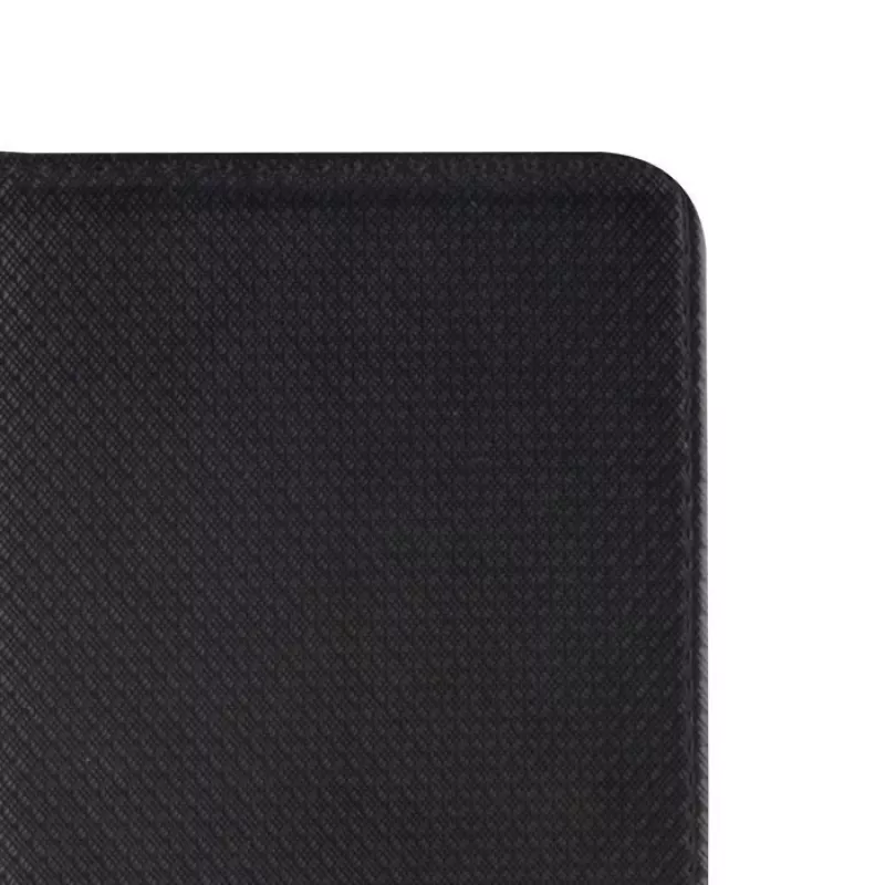 GreenGo Samsung Galaxy Xcover 3 išmanusis magnetinis atverčiamas dėklas juodos spalvos