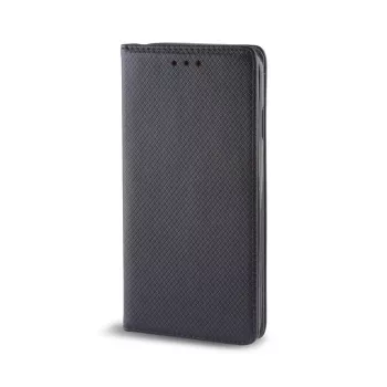 GreenGo Samsung Galaxy Xcover 3 išmanusis magnetinis atverčiamas dėklas juodos spalvos