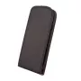 GreenGo Sligo Elegance Flip Wallet Case, skirtas Huawei Ascend G7 (G760) - Juoda
