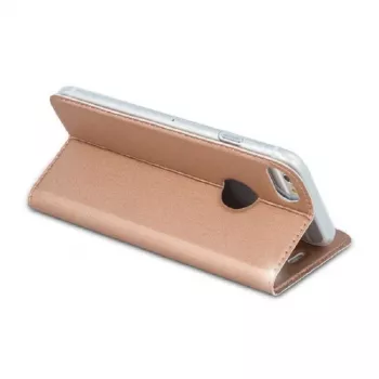 GreenGo Sony Xperia E5 Smart Premium Flip Case Rose Gold