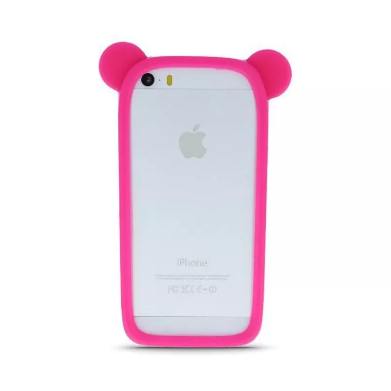 GreenGo Universal Bumper L (10cm) Ears Pink