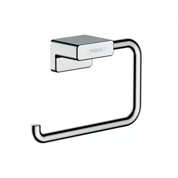 GROHE AddStoris Tualetinio popieriaus laikiklis su dangteliu, chromuotas, montuojamas prie sienos