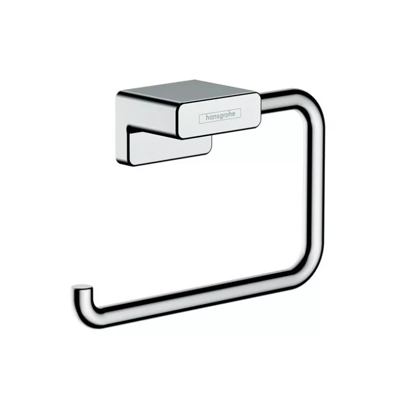 GROHE AddStoris Tualetinio popieriaus laikiklis su dangteliu, chromuotas, montuojamas prie sienos