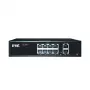 Grothe SWI 3000/402 EDGE-S 10 prievadų Gigabit PoE+ valdomas komutatorius, 8x PoE+ 130W, 2x SFP