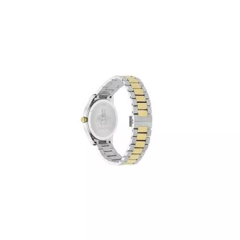 Gucci G-Timeless vyriškas laikrodis YA1264074 38mm nerūdijantis plienas sidabrinis ciferblatas
