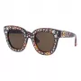 GUCCI Moteriški GG0116S-003 Cat Eye Akiniai Havana Ruda Gradient 49mm