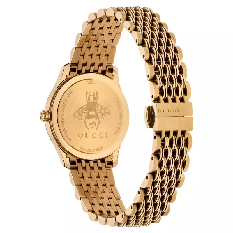 Gucci YA1265021 Moteriškas 29mm Nerūdijančio Plieno Šveicariškas Kvarcinis Laikrodis