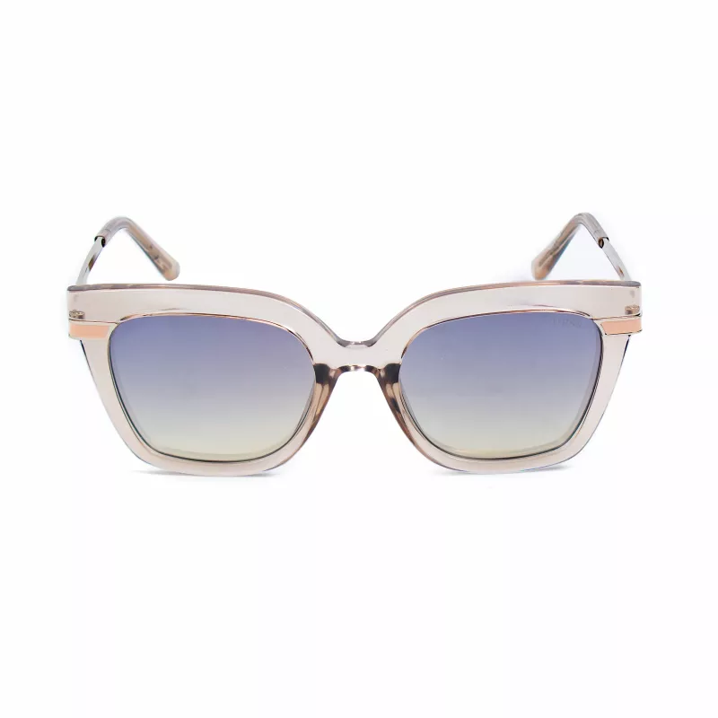 GUESS GF00015-5127P Moteriški poliarizuoti akiniai nuo saulės Havana 51mm
