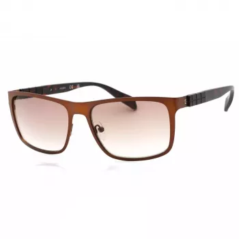 GUESS GF0169-49F Vyriški akiniai nuo saulės Havana rėmelis Rudi gradientiniai lęšiai 58/18/140 mm