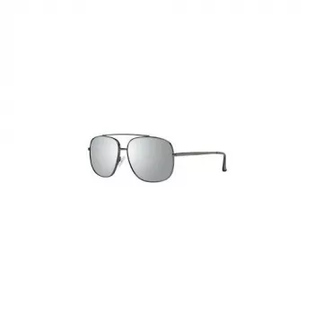 GUESS GF0207-08C Vyriški akiniai nuo saulės - tamsiai pilkas rėmelis, pilki lęšiai, 60 mm