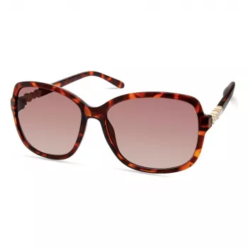 GUESS GF0393-5852F Moteriški akiniai nuo saulės Havana Acetate Brown Gradient 58mm