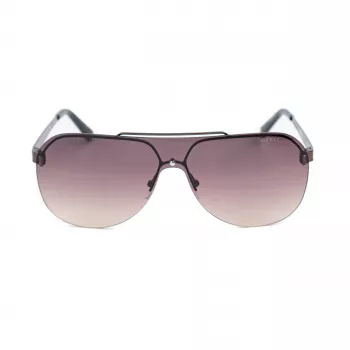 GUESS GF5053-0048F Vyriški stačiakampiai akiniai nuo saulės Havana rudi gradientiniai