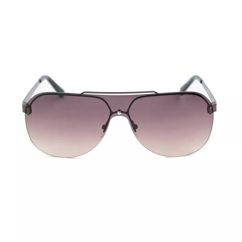 GUESS GF5053-0048F Vyriški stačiakampiai akiniai nuo saulės Havana rudi gradientiniai