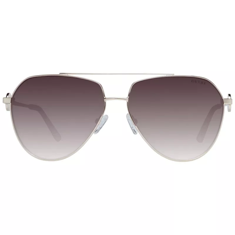 GUESS GF6140-32F Moteriški akiniai nuo saulės Havana Square 62mm