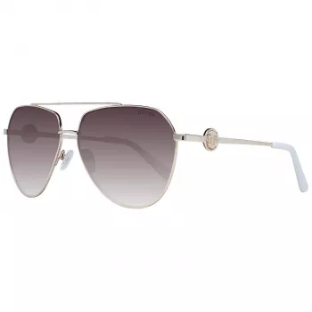 GUESS GF6140-32F Moteriški akiniai nuo saulės Havana Square 62mm
