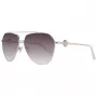 GUESS GF6140-32F Moteriški akiniai nuo saulės Havana Square 62mm
