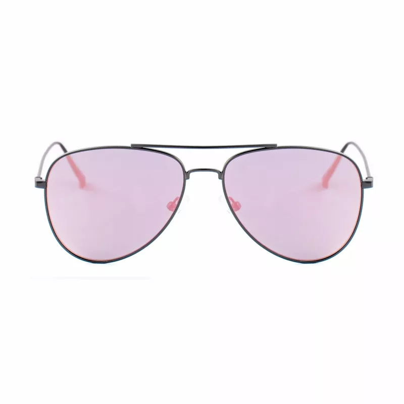 GUESS GG1142SCQZ09Z Unisex stačiakampiai akiniai nuo saulės - juodas rėmelis, pilki gradientiniai lęšiai, 56 mm