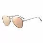 GUESS GG1142SCQZ09Z Unisex stačiakampiai akiniai nuo saulės - juodas rėmelis, pilki gradientiniai lęšiai, 56 mm
