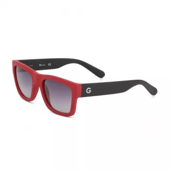GUESS GG2106-5467B Moteriški kvadratiniai akiniai nuo saulės Brown Havana 54mm