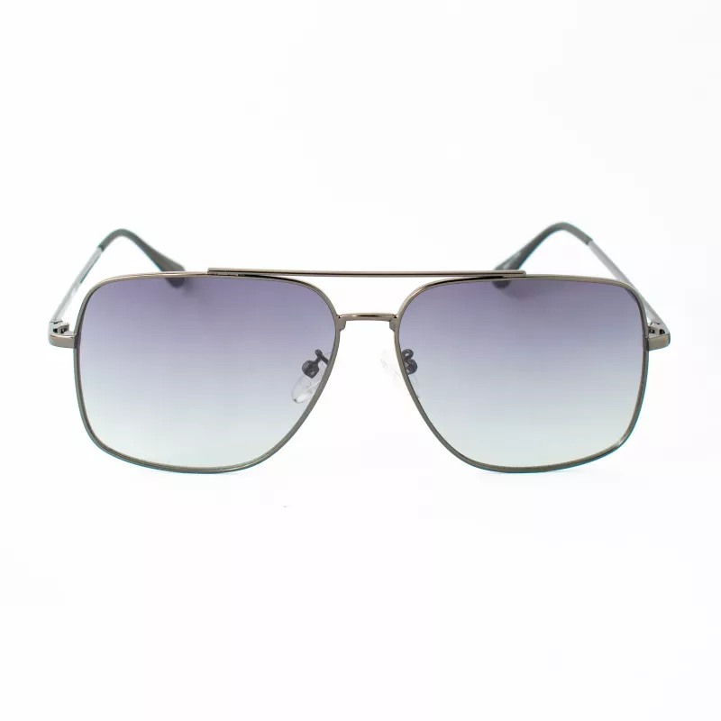 GUESS GG2158S-08P Vyriški stačiakampiai akiniai nuo saulės Havana Brown Gradient 61mm