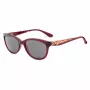 GUESS GU7209-BU-3 Moteriški katės akies akiniai nuo saulės, mėlynas rėmelis, gradientiniai mėlyni lęšiai, 54-17-135 mm