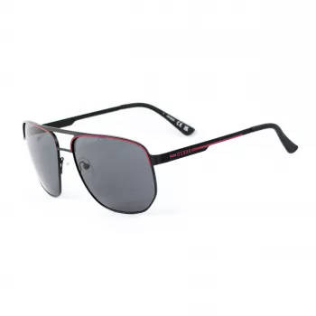 GUESS MAN akiniai nuo saulės GF00061-6102A Juodas rėmelis Pilki lęšiai 61mm