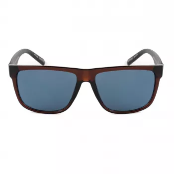 GUESS MAN Akiniai GO00058-6145V Kvadratinis Rėmas Blizgantis Juodas Dūminis Stiklas 61mm