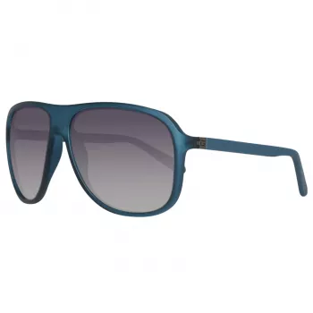 GUESS MAN Akiniai GU6876-5991B Stačiakampis Juodas Rėmas Pilki Lęšiai 59mm