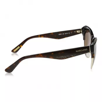 GUESS MARCIANO Moteriški katės akies akiniai nuo saulės GM0777-5552F Havana Brown Gradient 55mm