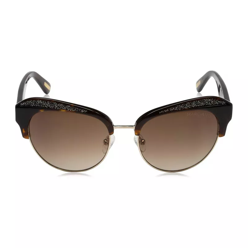 GUESS MARCIANO Moteriški katės akies akiniai nuo saulės GM0777-5552F Havana Brown Gradient 55mm