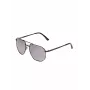 GUESS vyriški stačiakampiai akiniai nuo saulės GF5122-6001C - juodas rėmelis, dūminiai lęšiai 60mm