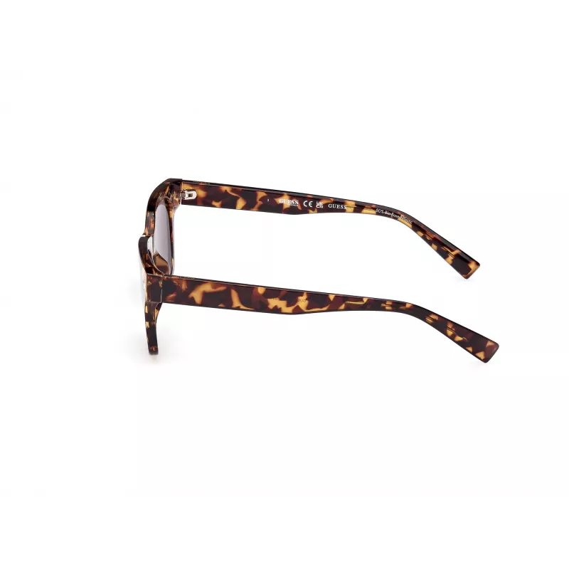 Guess vyriški stačiakampiai akiniai nuo saulės GU8265-5352A Havana Brown Gradient 53mm
