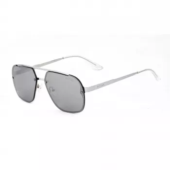 Guess vyriški akiniai nuo saulės GO00065-6010C juodas rėmelis pilki lęšiai 60mm