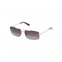 GUESS vyriški akiniai nuo saulės GU00168-5897P juodi stačiakampiai poliarizuoti 58mm